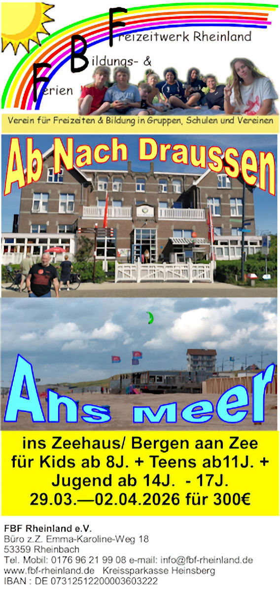 Osterferien Bergen aan Zee 2026